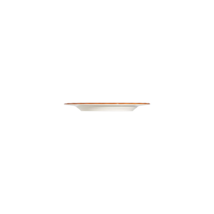 Hermia Orila Costa Juego de Cena de Porcelana 24 Piezas Blanco y Naranja Hermia Orila Costa Juego de Cena de Porcelana 24 Piezas Blanco y Naranja